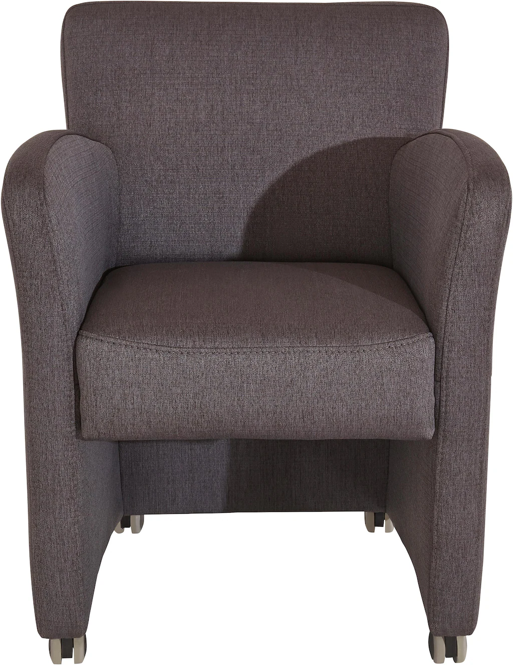 Bild von exxpo - sofa fashion Sessel "Intenso, Loungesessel, modern, wahlweise in Leder oder Textil", hohe Bodenfreiheit, frei im Raum stellbar, hoher Sitzkomfort