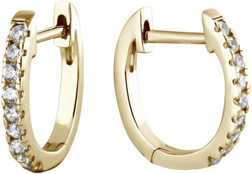 Bild von Firetti Paar Creolen »Schmuck Geschenk Silber 925 Ohrschmuck Ohrringe«, mit Zirkonia (synth.)