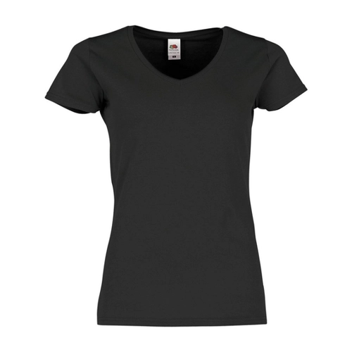 Bild von Fruit of the Loom V-Shirt Ladies Iconic 150 V-Neck T-Shirt – Eine stilvolle Wahl für Damen