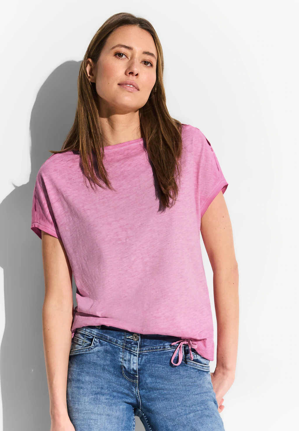 Bild von Cecil T-Shirt, mit Knotendetail