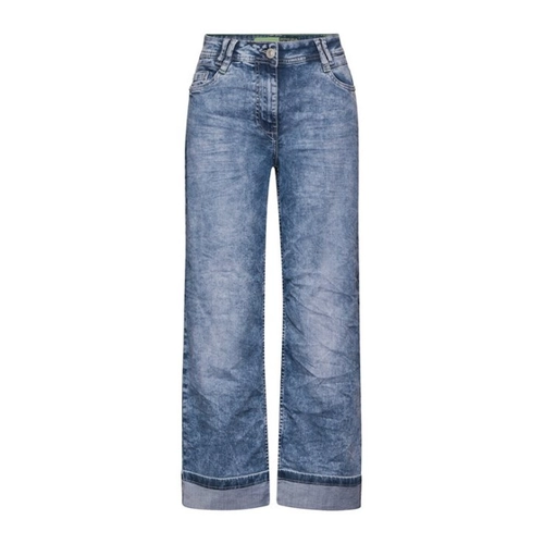 Bild von CECIL Damen B377974 Jeans Loose Fit – Light Blue Wash