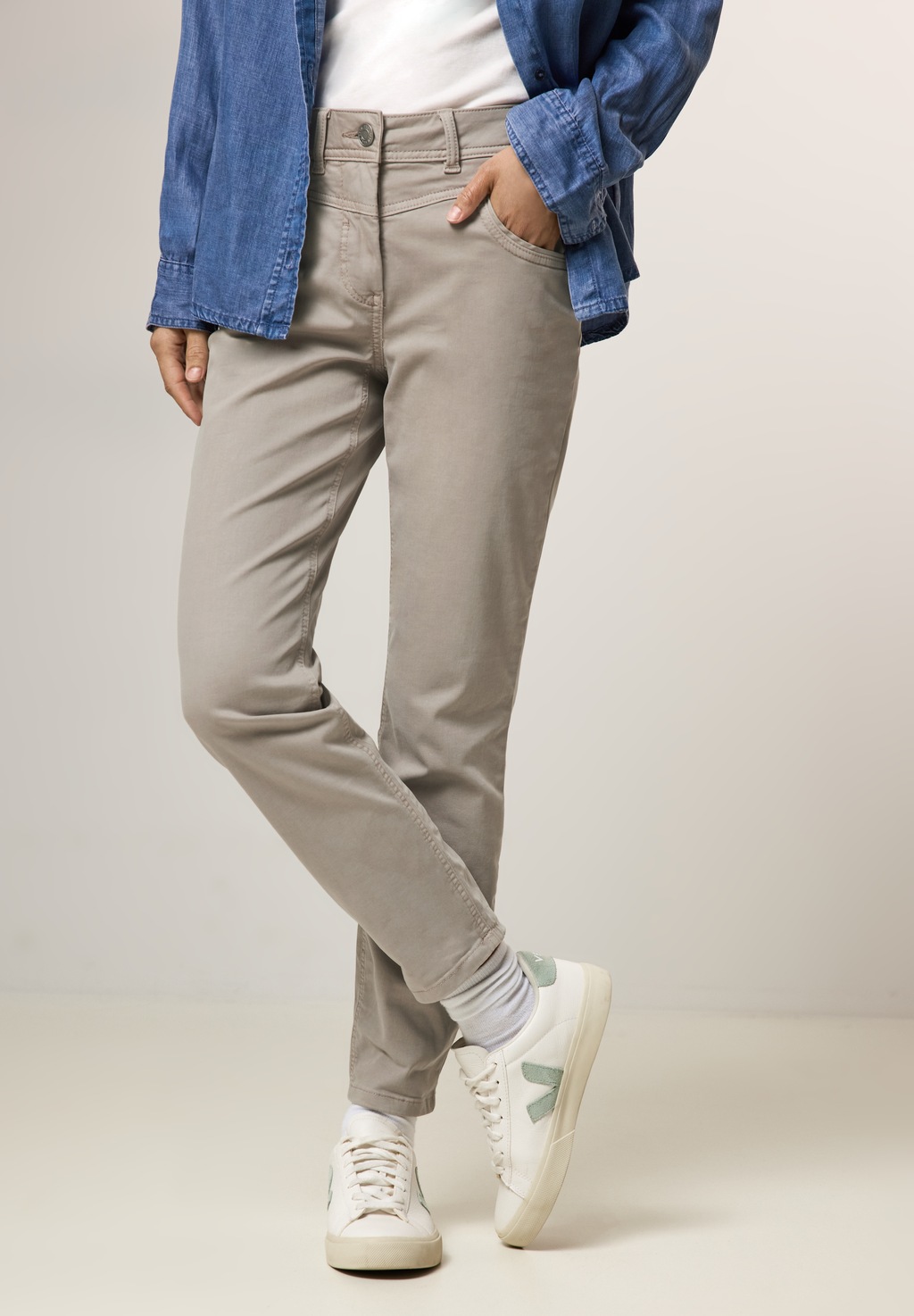 Bild von Cecil Stretch-Hose "Vicky Performa", im Five-Pocket Style