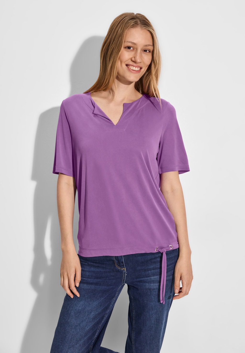 Bild von Cecil T-Shirt, mit Tunnelzug am Saum