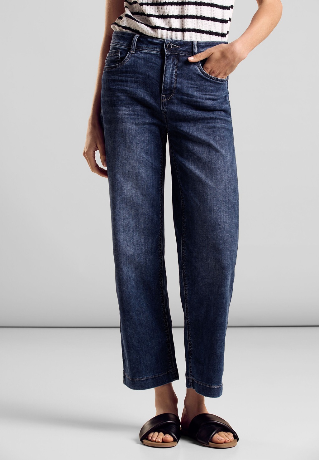 Bild von STREET ONE Straight-Jeans, im Five-Pocket Style