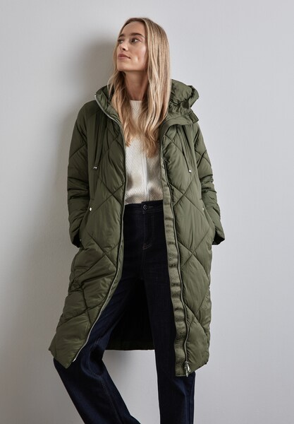 Bild von STREET ONE Steppjacke, mit Kapuze, mit Kapuze und Tunnelzug