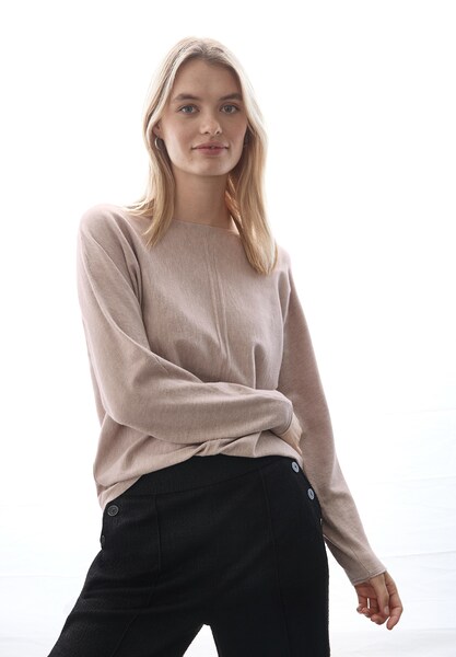 Bild von STREET ONE Strickpullover - modischer Dolman Pullover von Street One – Stilvoll und Bequem