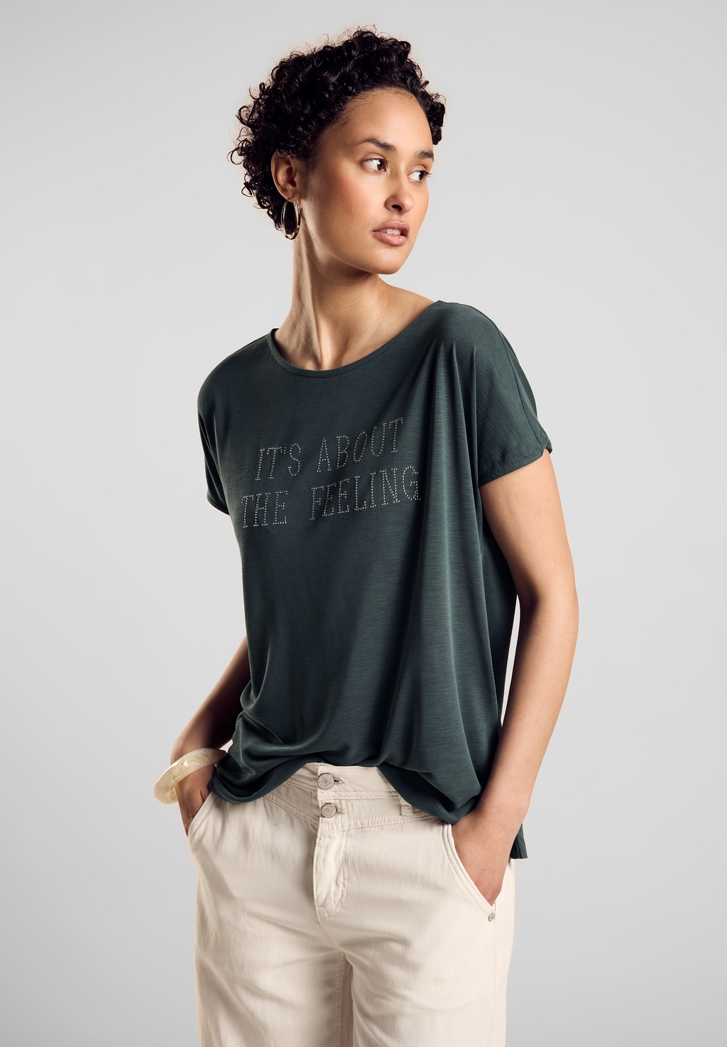 Bild von STREET ONE T-Shirt, Rundhalsausschnitt