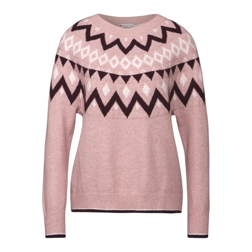 Bild von Street One Damen Pullover im Norweger-Stil