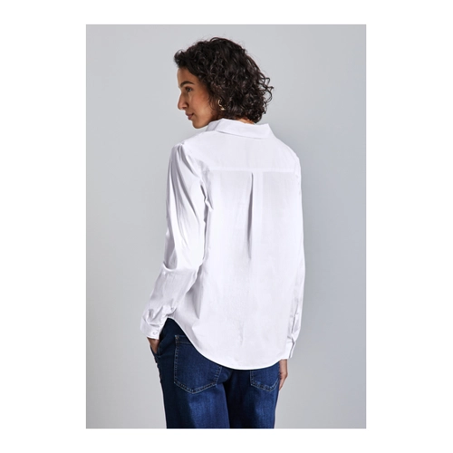 Bild von Elegante STREET ONE Langarmbluse im soften Baumwoll-Mix