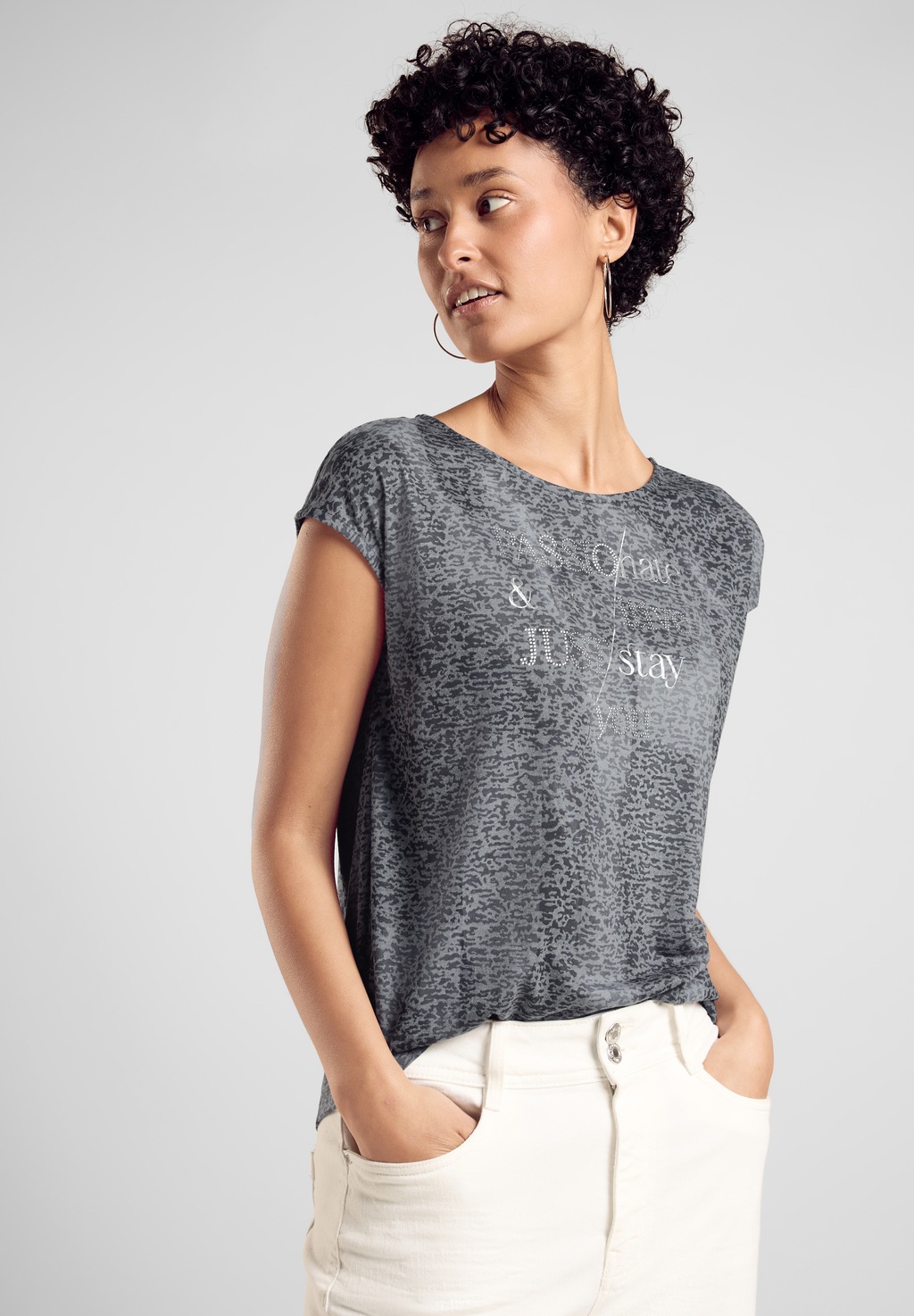 Bild von STREET ONE Print-Shirt, im soften Baumwoll-Mix
