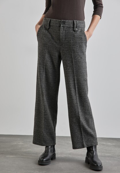 Bild von Street One Stoffhose, High Waist, für Damen, grau, 44/30