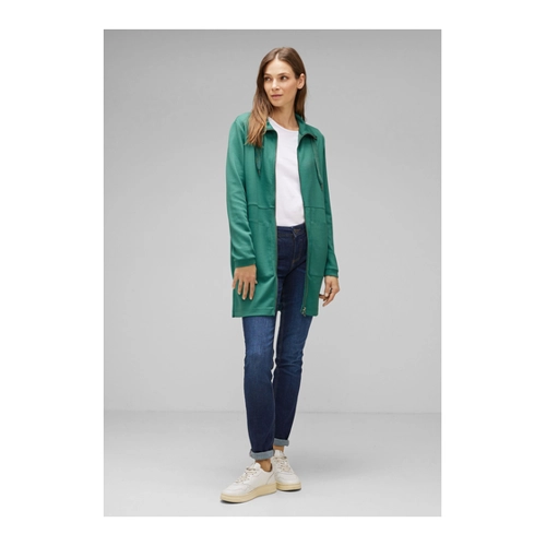 Bild von STREET ONE Longsweatshirt in lagoon green