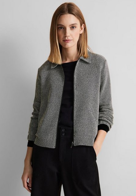 Bild von Street One Struktur Shirtjacke mit Reißverschluß und Einschubtaschen, S... 44