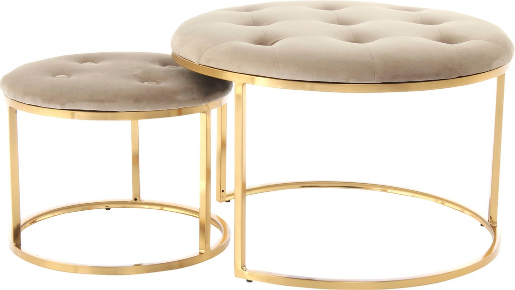 Bild von Kayoom Polsterhocker Becky 825 2er-Set", vielseitig verwendbar
