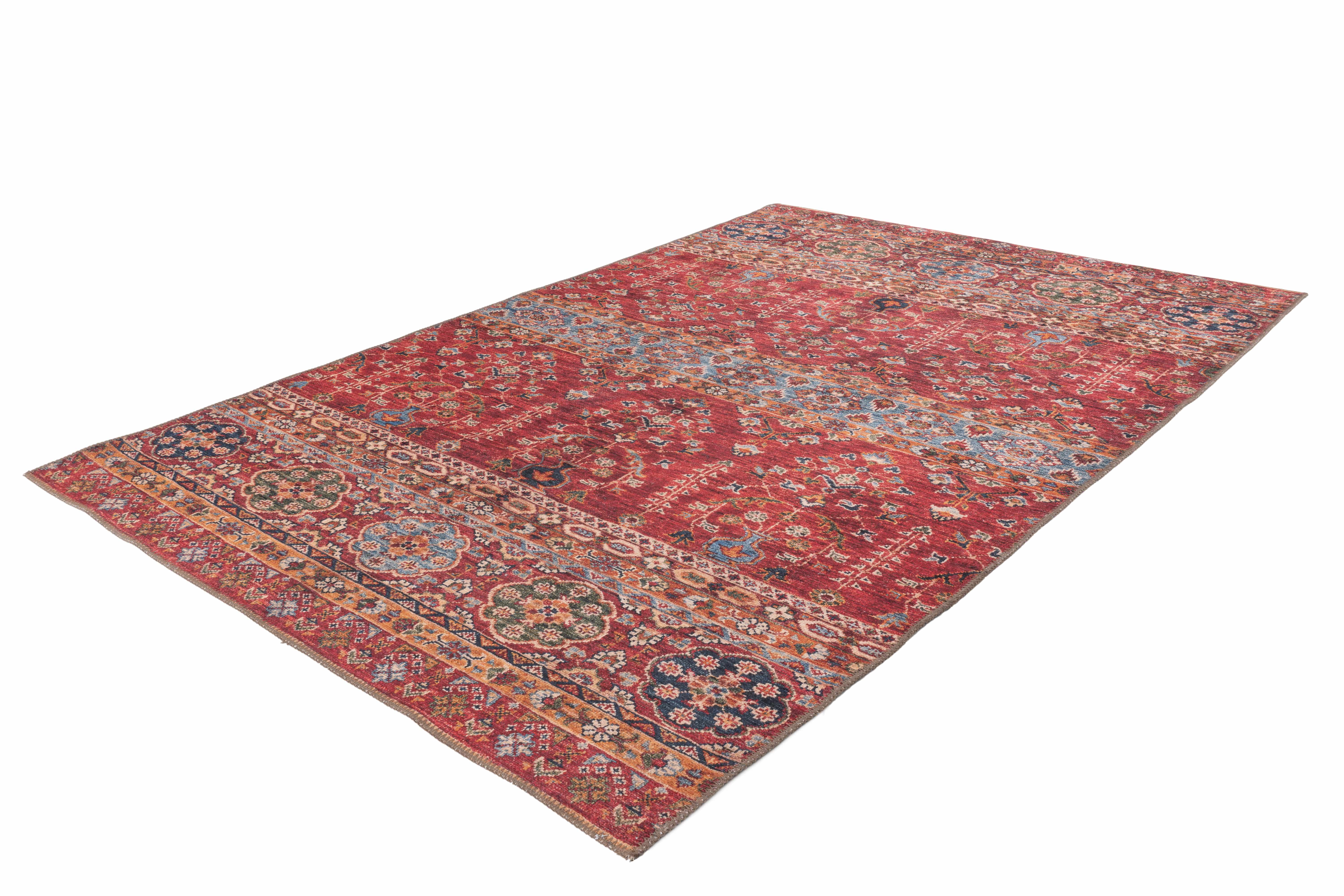 Bild von Kayoom Teppich in Multi / Rot, 100% Polyester - 330x230cm (LxB)