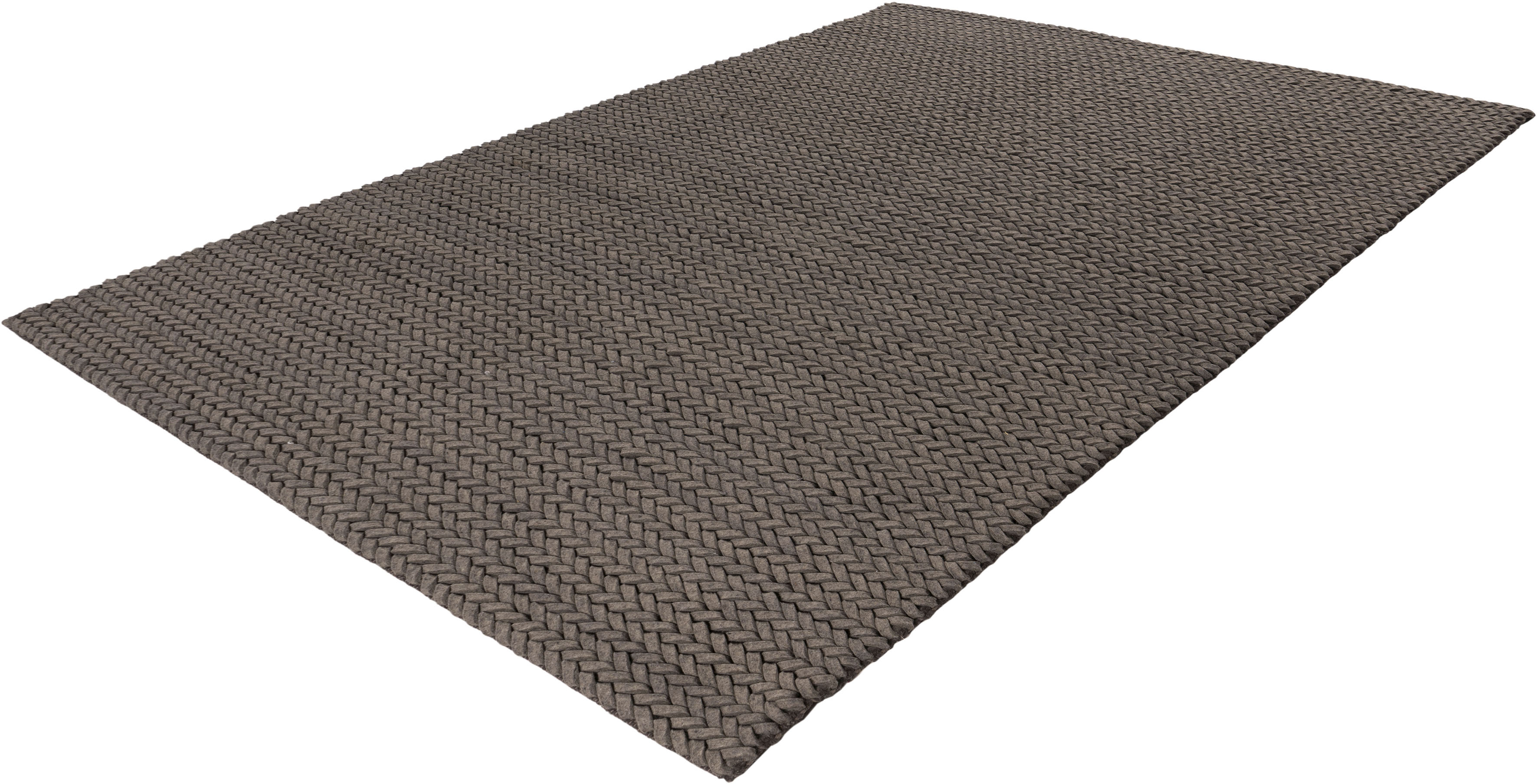 Bild von Kayoom Teppich in Taupe, 100% Wolle - 170x120cm (LxB)