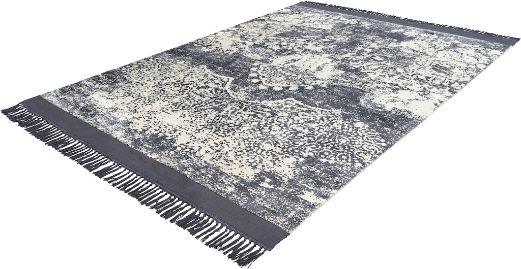 Bild von Padiro Teppich "Dolce Vita 125", rechteckig, 10 mm Höhe, Trendige Verwaschung, Orient-Design