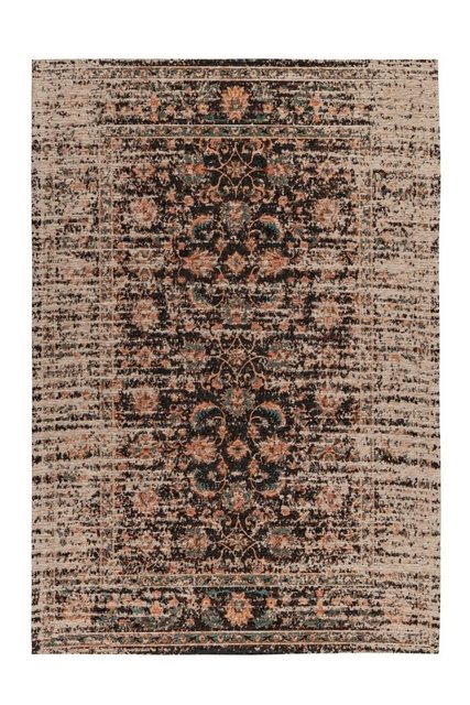 Bild von Teppich Charme 225 Multi / Rot 80cm x 150cm | Vintage-Stil | Flachflor