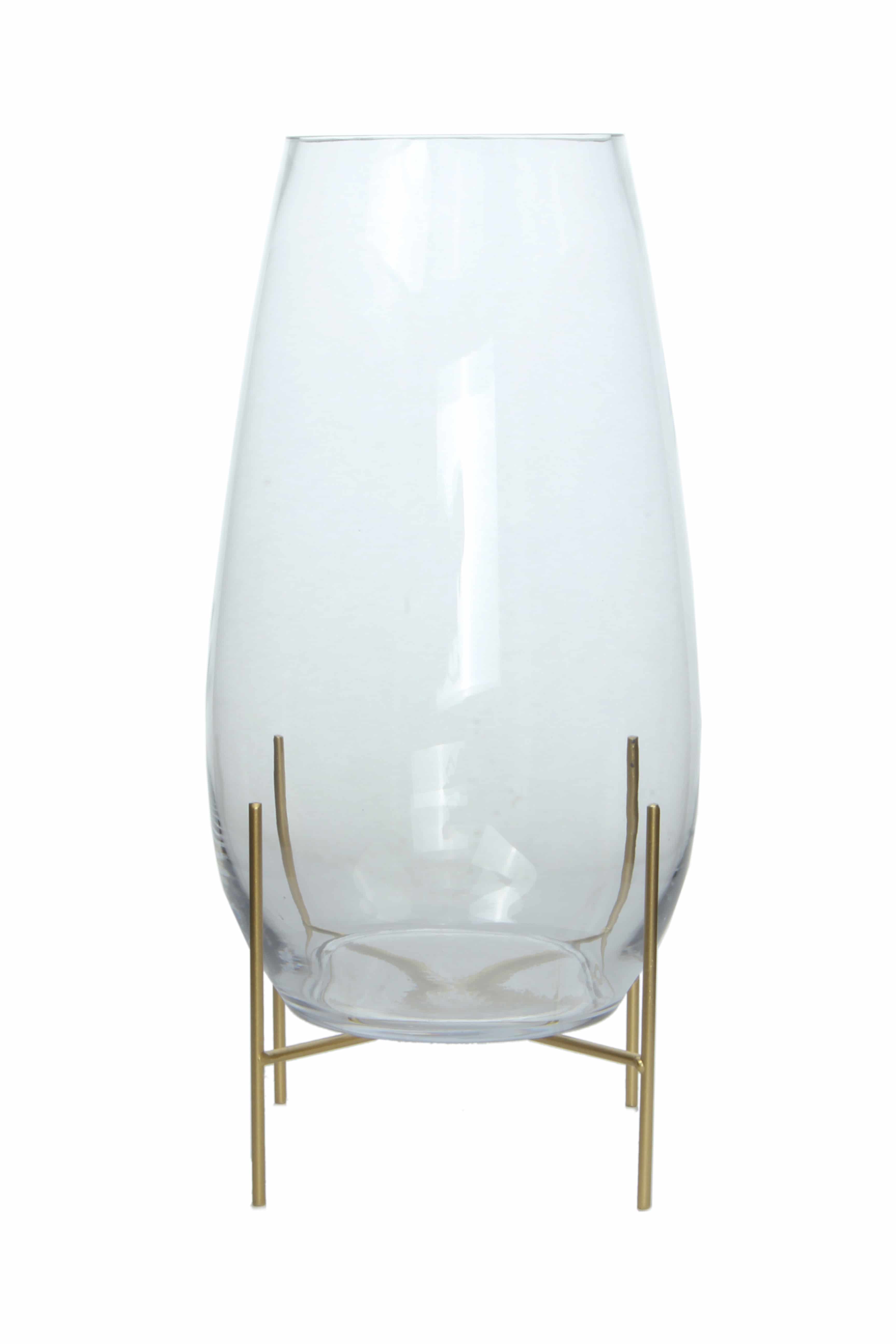 Bild von Glasvase Crea 125 Rosa / Braun