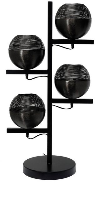 Bild von Kayoom Stehlampe Stehlampe Eclipse 125, ohne Leuchtmittel, Handarbeit, mit vier runden Leuchtkörpern, aus Eisen