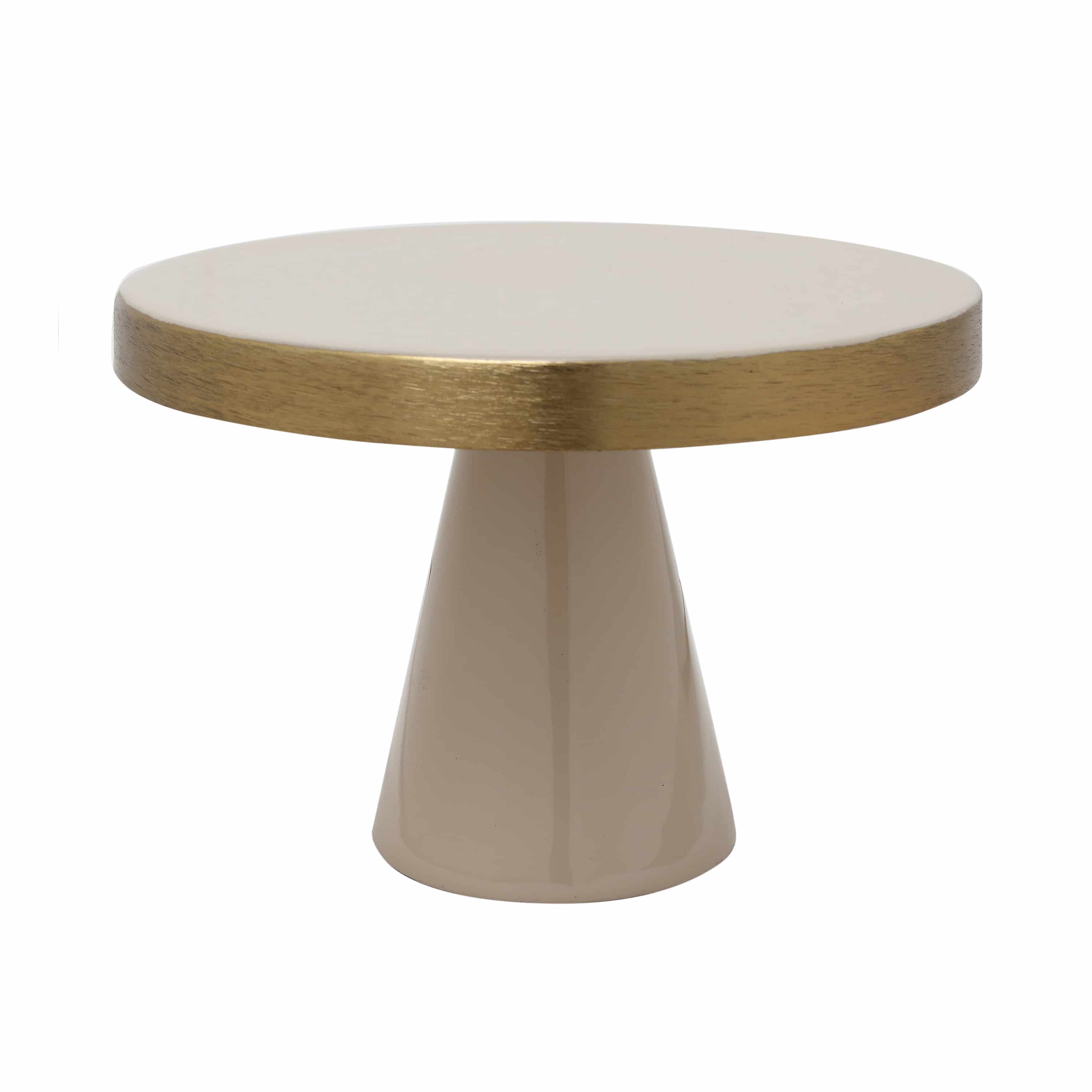Bild von Kuchenplatte Art Deco 2055 Hellrosa / Gold