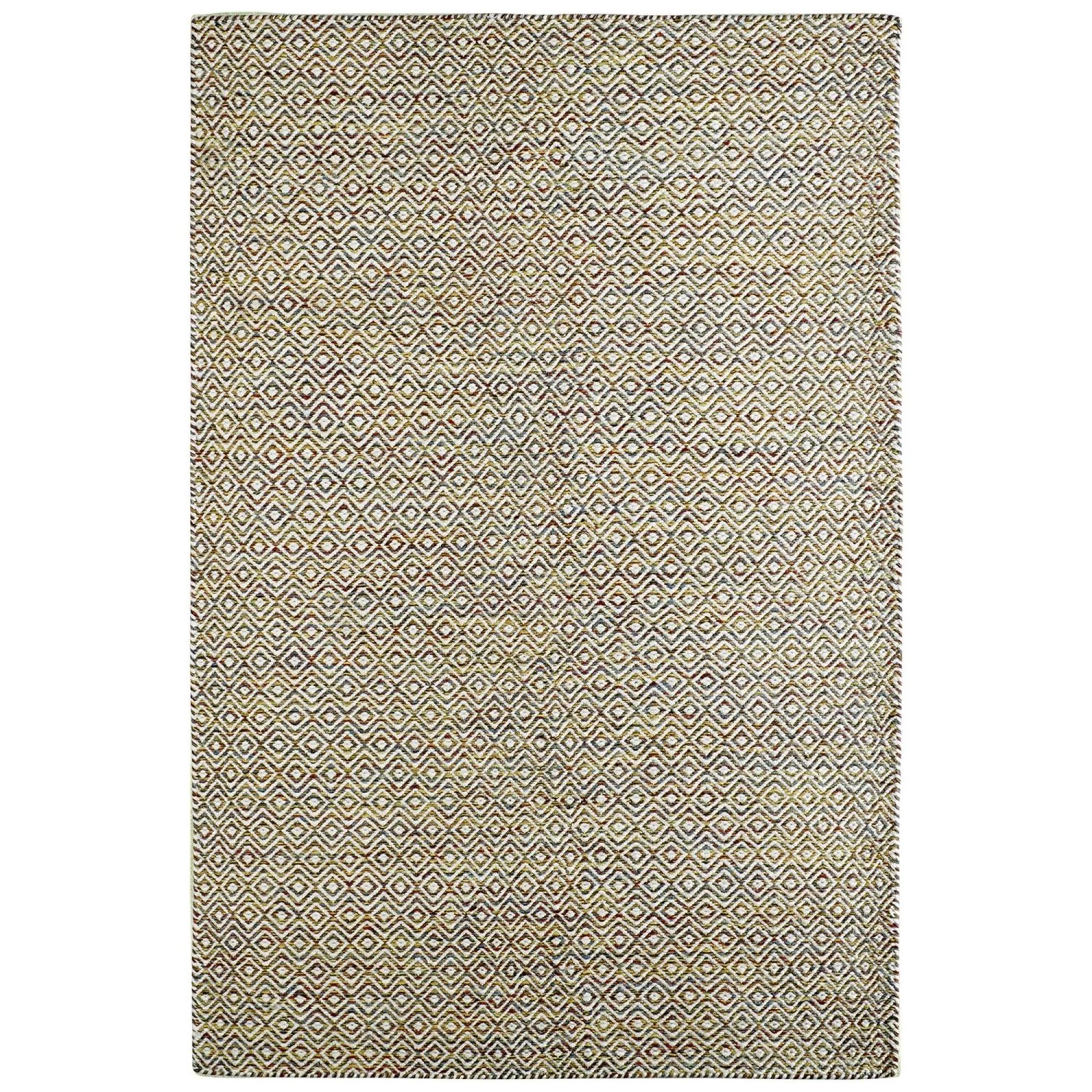 Bild von MeGusta Kurzflor Teppich Vintage Modern Multi Wolle 160x230 cm Clara