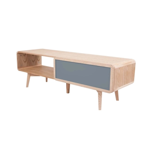 Bild von MeGusta FernsehTisch Grau Rechteckig (BxHxT) 120x45x60 cm TV Tisch Arturo