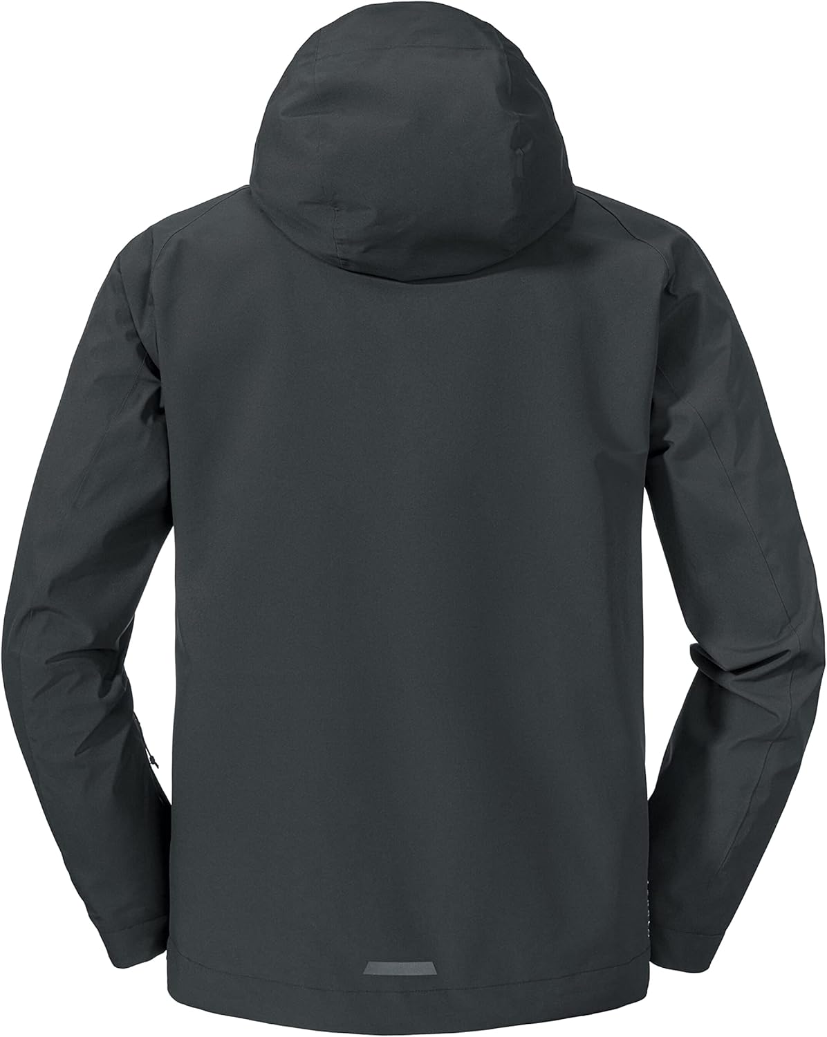 Bild von Schöffel Herren Jacket Lausanne M, Funktionsjacke mit Kapuze, wasserdichte, leichte Sommerjacke mit Pack-Away-Tasche, asphalt, 56