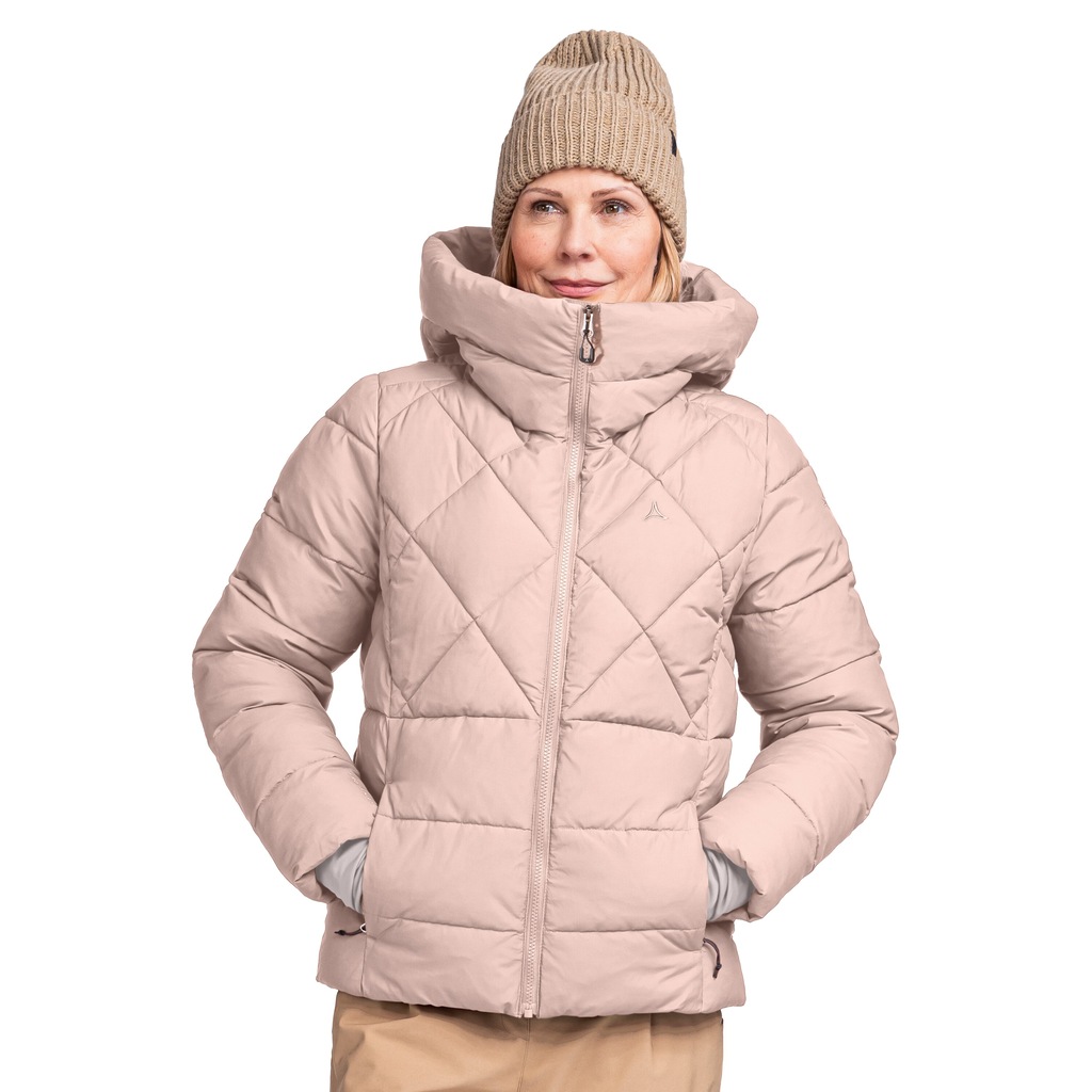 Bild von Schöffel Steppjacke "Boston", Kapuze, winddicht, für Damen, beige, 38