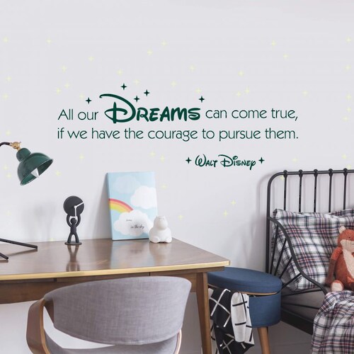 Bild von Wall-Art Wandtattoo "All our dreams Leuchtsterne", (1 St.), selbstklebend, entfernbar