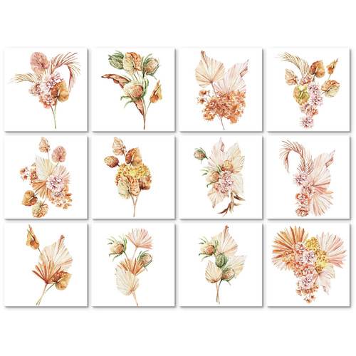 Bild von K&L Wall Art Fliesenaufkleber »Herbststrauß«, selbstklebend