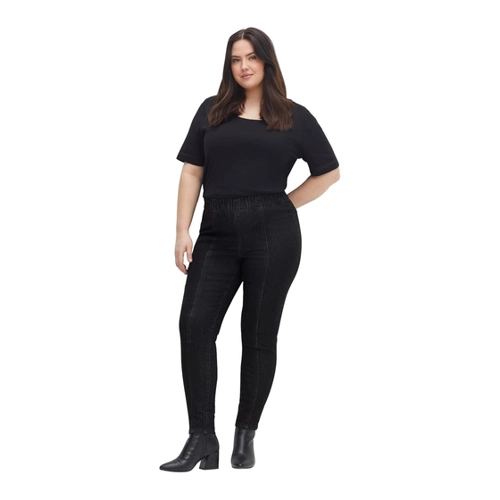 Bild von Sheego Damen Große Größen Jeggings mit Teilungsnähten