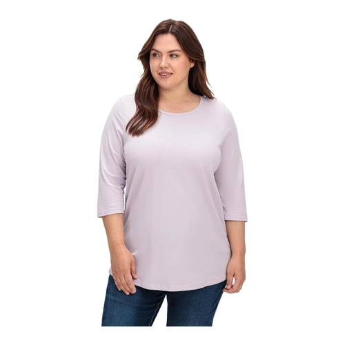 Bild von Sheego 3/4-Arm-Shirt in Baumwoll-Piqué-Qualität