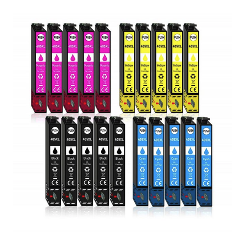 Bild von Druckerparadies 20er Pack Druckerpatronen kompatibel für Epson WF-3820