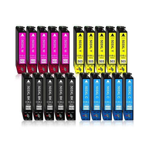 Bild von Druckerparadies 20er Pack Druckerpatronen 503 503XL kompatibel mit Epson WF-2960