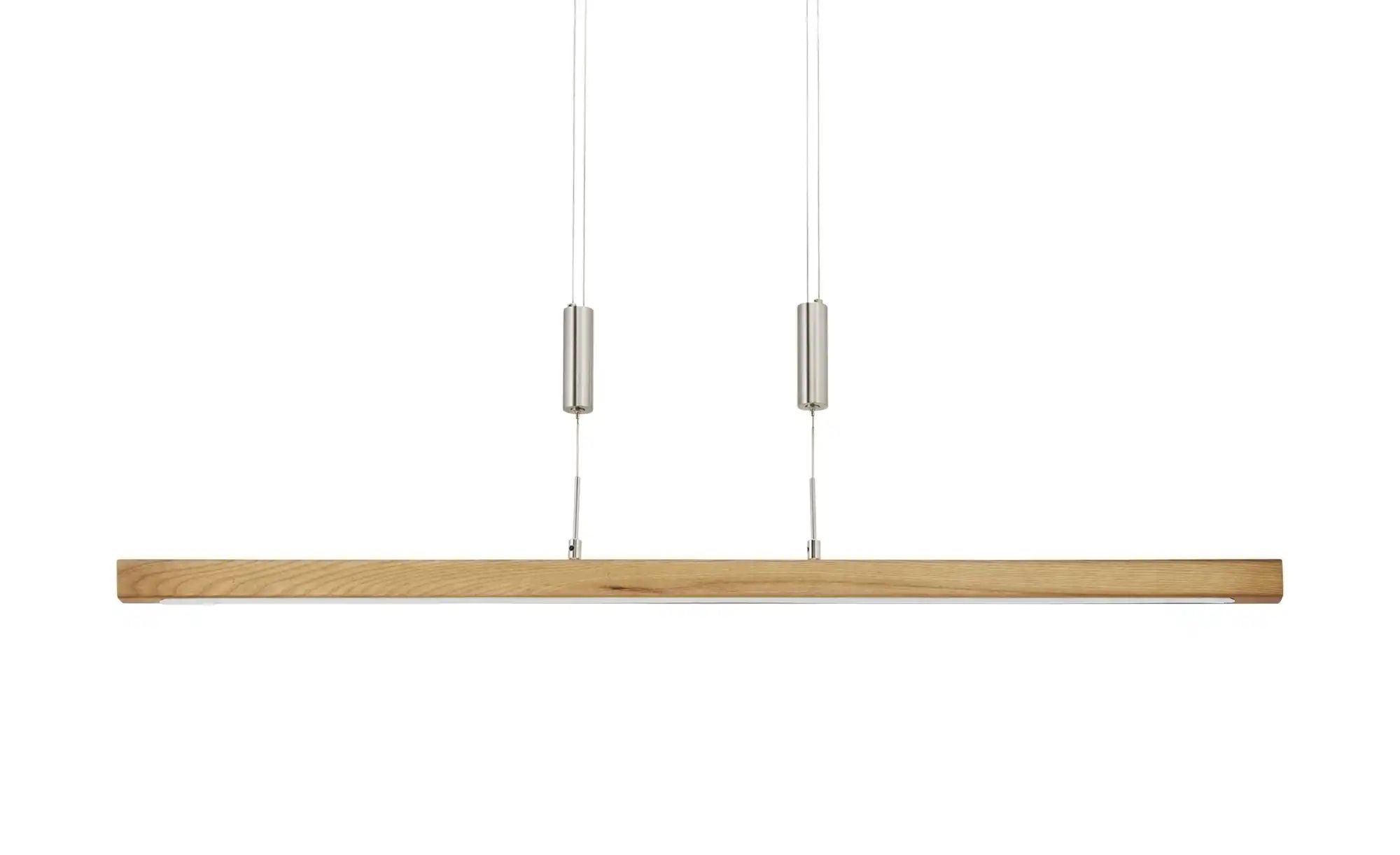 Bild von KHG LED-Pendelleuchte, Holz ¦ holzfarben ¦ Maße (cm): B: 110 H: 150 T: 3 Lampen & Leuchten > LED-Leuchten > LED-Deckenleuchten - Höffner