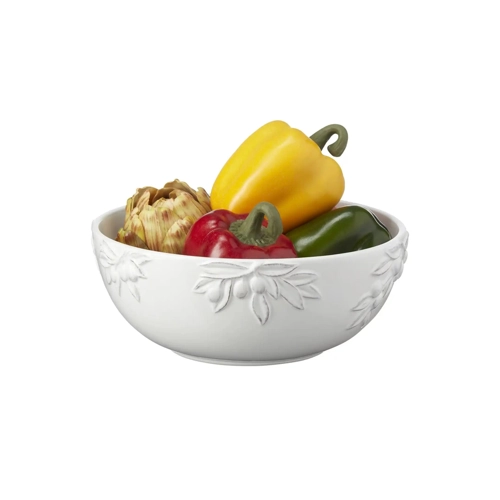 Bild von HOME STORY Schüssel Olive – Weiss – Dolomite