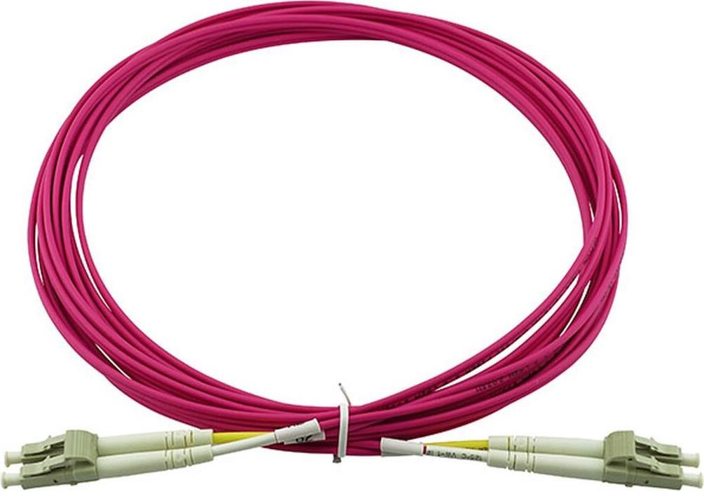Bild von Kompatibles Dell EMC CBL-LC-OM4-50M BlueOptics Duplex LWL Patchkabel, LC-UPC/LC-UPC beige, 50 Meter, Multimode, G50/125µm OM4, Eingangsdämpfung: unter 0.2dB, Markenfaser, Keramik Ferrule, inkl. Messprotokoll (CBL-LC-OM4-50M-BO)