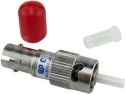 Bild von CBO BlueOptics LWL Dämpfungsglied Singlemode ST Simplex 7dB, Transceiver, Rot