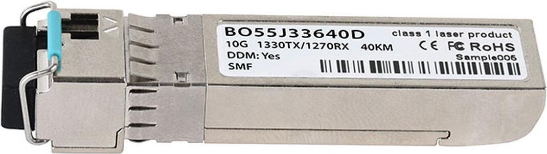Bild von BlueOptics SFP-10G-BX-D-40KM-LO-BO Netzwerk-Transceiver-Modul Faseroptik 10000 Mbit/s SFP+ (SFP-10G-BX-D-40KM-LO-BO)