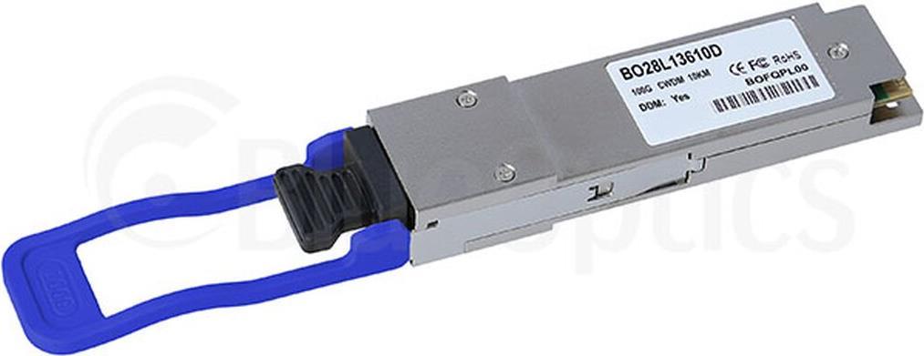 Bild von CBO Palo Alto Networks PAN-QSFP28-100GBASE-LR4 kompatibler BlueOptics QSFP28 BO28L13610D, Transceiver, Silber