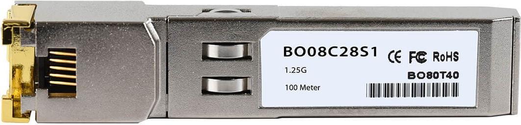 Bild von BlueOptics ISFP-GIG-T-BO Netzwerk-Transceiver-Modul Kupfer 1250 Mbit/s RJ-45 (iSFP-GIG-T-BO)