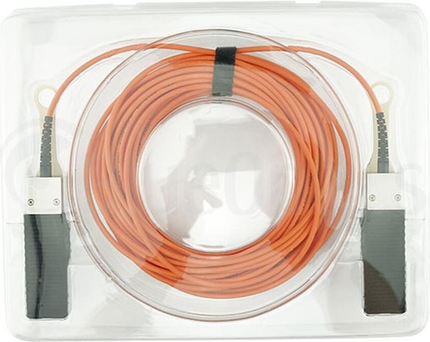 Bild von CBO Nokia QSFP-AOC-30M kompatibles BlueOptics AOC QSFP BO252503K30M, Transceiver, Orange