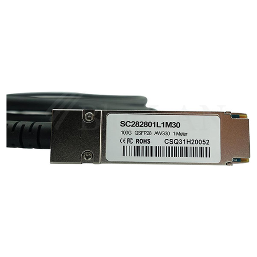 Bild von BlueOptics QSFP28-DAC-3M-QN-BL InfiniBand-Kabel