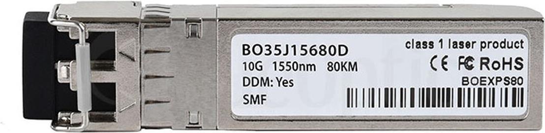 Bild von Kompatibler Juniper SFPP-10GE-ZR-IT BlueOptics SFP+ Transceiver, LC-Duplex, 10GBASE-ZR, Singlemode Fiber, 1550nm, 80KM, DDM, 0°C/+70°C (SFPP-10GE-ZR-IT-BO)
