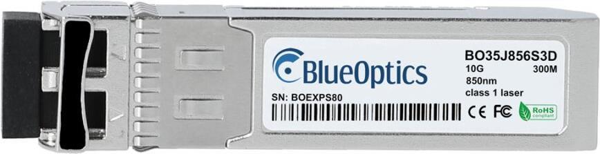 Bild von Kompatibler Emulex LP16-SW-OPT BlueOptics© BO35I856S1D SFP+ Transceiver, LC-Duplex, 16GBASE-SW, Fibre Channel, Multimode Fiber, 850nm, 100M, DDM, 0°C/+70°C (LP16-SW-OPT-BO)