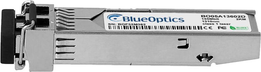 Bild von Weidmüller IE-SFP-1FE-MM-2 kompatibler BlueOptics© SFP Transceiver für Multimode Gigabit Highspeed Datenübertragungen in Glasfaser Netzwerken. Unterstützt Gigabit Ethernet, Fibre Channel oder SONET/SDH Anwendungen in Switchen, Routern, Storage Systemen un (IE-SFP-1FE-MM-2-BO)