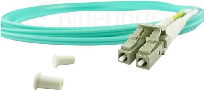 Bild von Kompatibles Cisco CAB-OM3-LC-LC-1M BlueOptics Duplex LWL Patchkabel, LC-UPC/LC-UPC beige, 1 Meter, Multimode, G50/125µm OM3, Eingangsdämpfung: unter 0.2dB, Markenfaser, Keramik Ferrule, inkl. Messprotokoll (CAB-OM3-LC-LC-1M-BO)