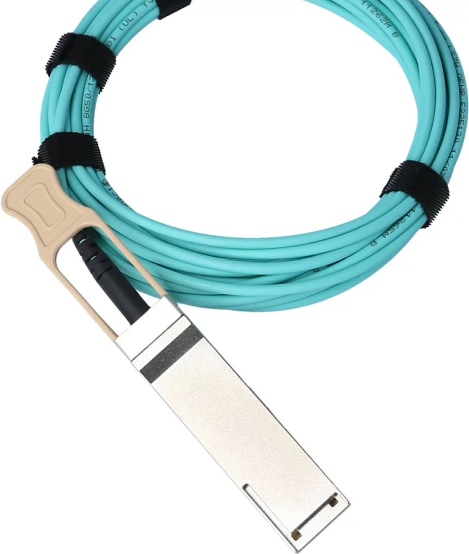 Bild von Kompatibles GIGABYTE QSFP28-AOC-3M QSFP28 BlueOptics Aktives Optisches Kabel (AOC), 100GBASE-SR4, Ethernet, Infiniband, 3 Meter (QSFP28-AOC-3M-BO)