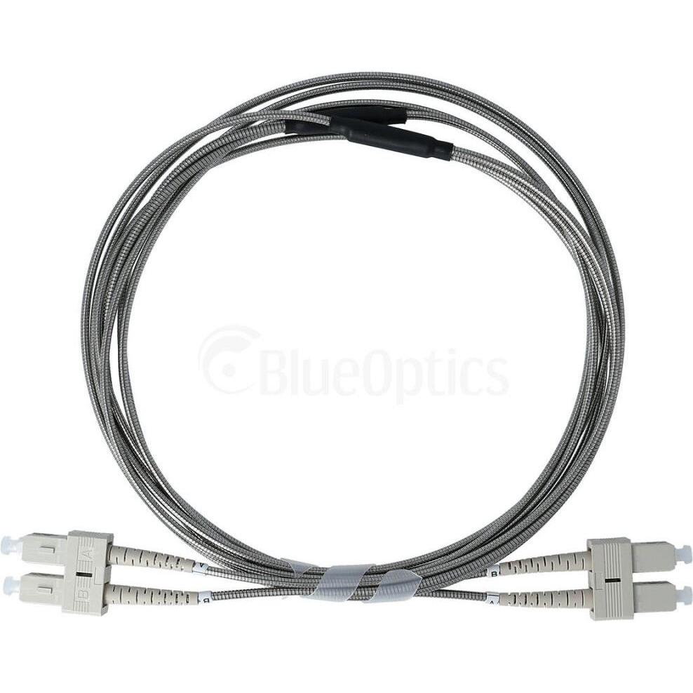 Bild von BlueOptics stahlarmiertes Duplex LWL Patchkabel SC-SC Multimode OM3 7.5 Meter (7.50 m), Netzwerkkabel